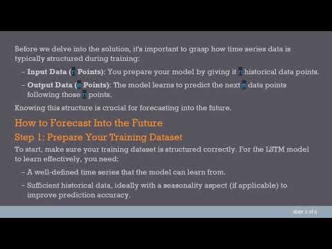 Mastering Time Series Forecasting: A Comprehensive Guide to Predicting Future Data