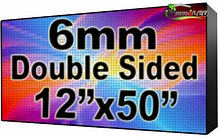 Digital Church sign - LED Church signs- Double Sided - 12" x 50"- 5 Year Warranty