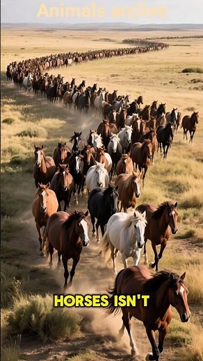Incredible Facts About Wild Horses | The Free Spirits of the Wild! #animalday