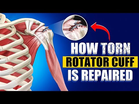 How a Torn Rotator Cuff is Repaired (Medical Animation)