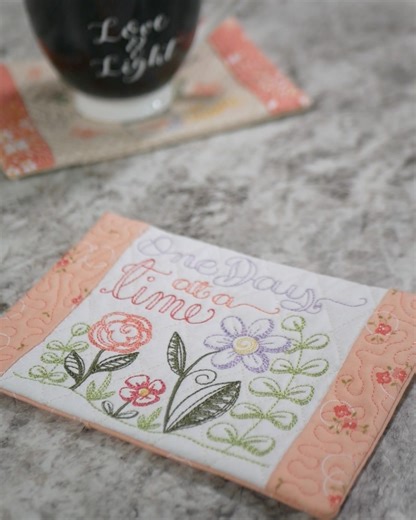 Anyone else agree?? You can never have too many mug rugs! 😍 They're so quick & easy to stitch making them the perfect option for a last-minute gift! We have over 140 different designs available for all seasons, holidays, special occasions, & just because! Part of our current sale! Visit our website for more details... | Designs by JuJu