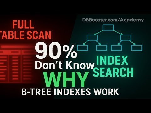90% Don’t Know Why B-Tree Indexes Work