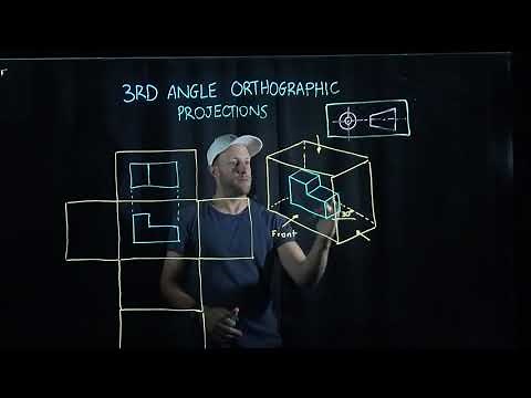 Technical Drawing: 3rd Angle Orthographic Projections Explained