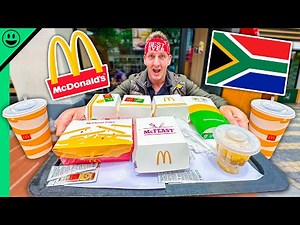 McDonalds in Africa!! I Wish the USA had This!!