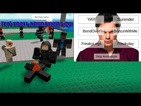 [FE] 🥵BEST TROLL ANIMATIONS GUI SCRIPT ! 🥵