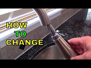How to Change Your Kitchen Sink Faucet Hose