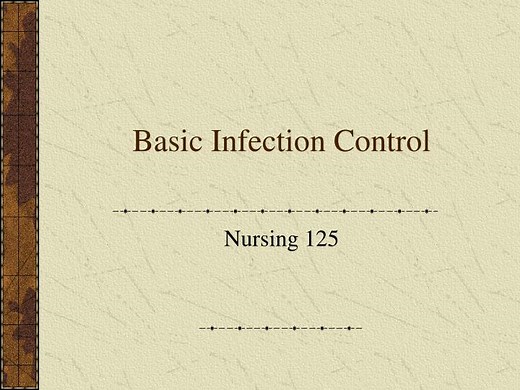 PPT - Basic Infection Control PowerPoint Presentation, free download - ID:786555