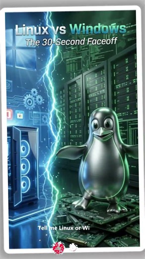 Linux vs Windows: The 30-Second Faceoff! 🔥
