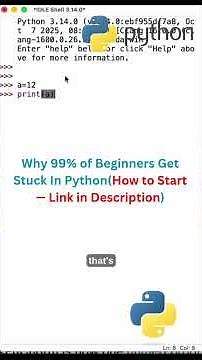 Python For Beginners: Start coding with PYTHON in Less Than 3 Minutes!🚀