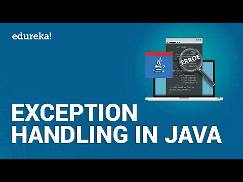 Exception Handling In Java | Exception Handling In Java With Examples | Java Tutorial | Edureka