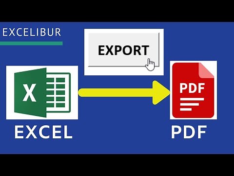 Export PDF from Excel on a Button Click using VBA | Auto PDF file naming