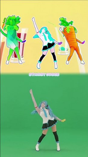 Just Dance 2017 | PoPiPo By Hatsune Miku/OSTER Project - (Raw VS. Final)