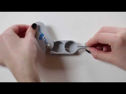 Pill Mill Pill Cutter - How to use