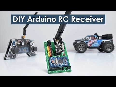 DIY Arduino RC Receiver | Radio Control for RC Models and Arduino Projects