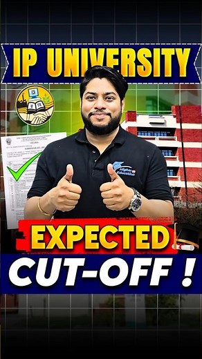 IP University Expected CutOffs for All Courses!😍#shorts #ipuniversity
