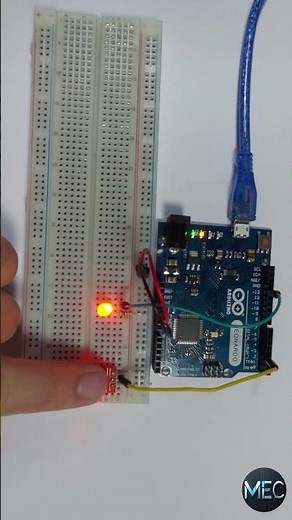 Touch to Light! 🔴 LED Control with TTP223 & Arduino Leonardo #Shorts