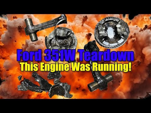 This 351W Ford Engine Exploded And It Still Ran
