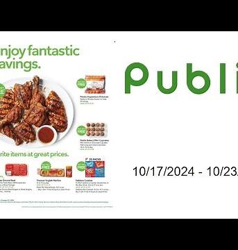 Publix Weekly Ad (US) - 10/17/2024 - 10/23/2024