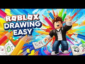 How to Draw a Roblox Character Easy | Step by Step Roblox Drawing Tutorial
