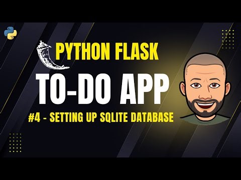 Flask To-Do App #4 – Setting Up SQLite Database in Flask