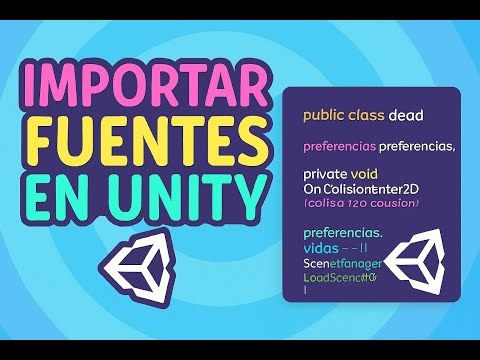 upload fonts to Unity
