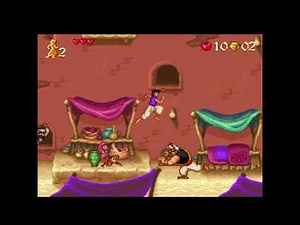 Disney’s Aladdin (1994) - SUPER NINTENDO - LEVEL 1 - Walkthrough