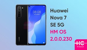 Huawei Nova 7 SE 5G getting new features with HarmonyOS 2.0.0.230