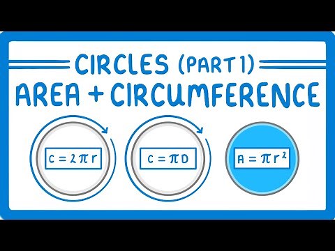 GCSE Maths - How to find the Area and Circumference of a Circle (Circles Part 1) (2026/27 exams)