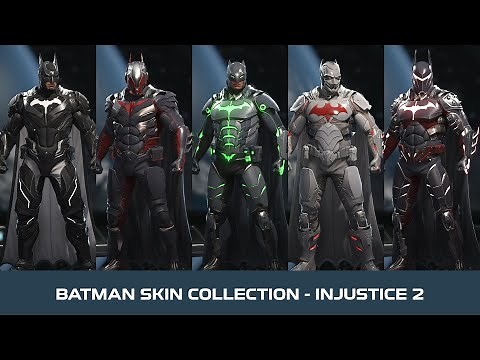 Batman Epic Skins Showcase - Injustice 2