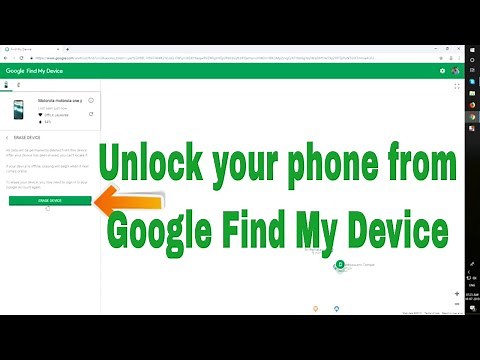 How To Use Google Find My Device || Reset and unlock your Android devices