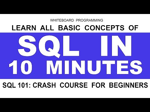 All SQL Fundamentals Explained in 10 Minutes | Learn SQL Basics for Beginners | SQL Crash Course