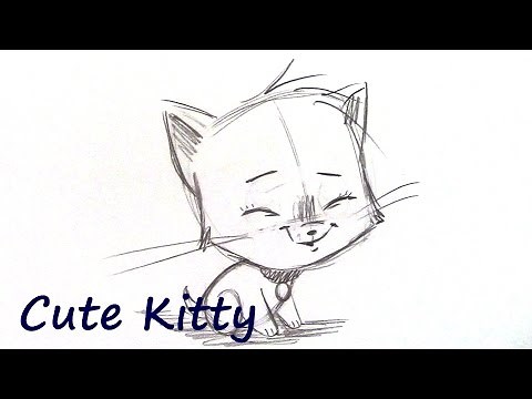 How to Draw a Cute Kitten (Step By Step)