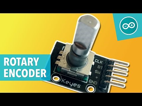 ROTARY ENCODER WITH INTERRUPTS - Arduino tutorial #12