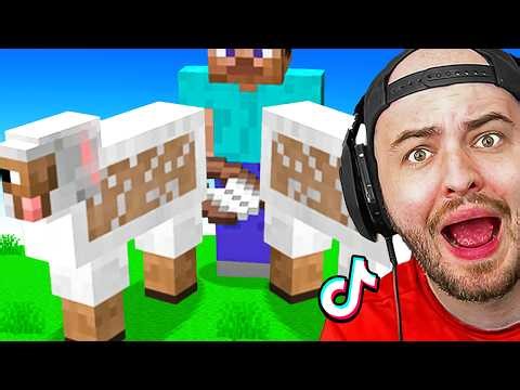Testing *NEW* Minecraft 1.21 TikTok Hacks