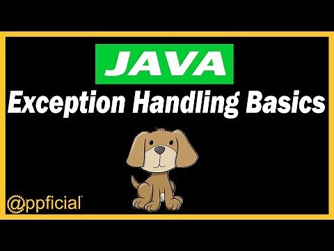 Java Exception Handling Basics - Try and Catch Blocks Explained by Example - APPFICIAL