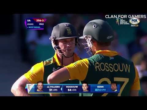 AB de Villiers 162 off 66 balls vs West Indies in World Cup 2015