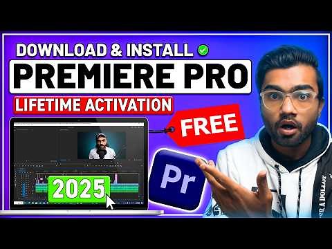 How to Download Adobe Premiere Pro for FREE on PC & MAC (2025) | Easy Step-by-Step Tutorial