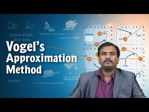Vogels Approximation Method by Mr. S Srikanth