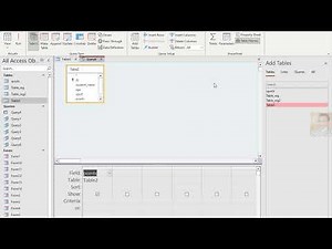How to get sum rows in column using query design in Microsoft #access