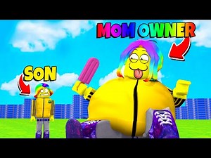 My MOM cheated with OWNER COMMANDS.. (Roblox)