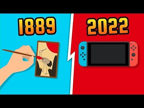 Evolution of Nintendo (1889-2022)