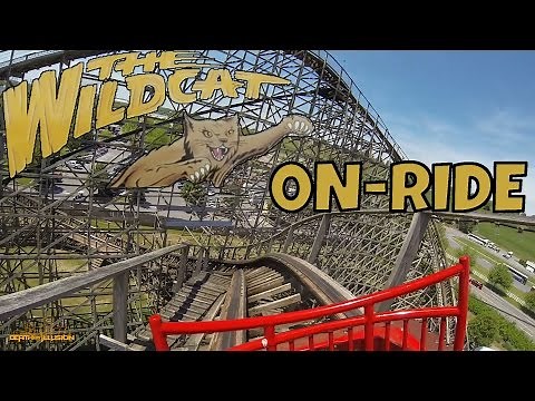 The Wildcat On-ride Front Seat (HD POV) Hershey Park