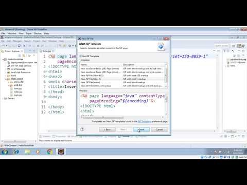 How To Use JavaBeans In JSP in Eclipse IDE
