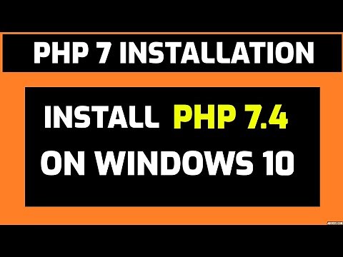 Install PHP 7.4.4 on Windows 10