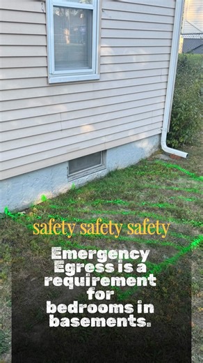 Basement bedroom did not have an emergency egress so we helped to make this home compliant for proper life safety. | General Construction and Remodeling, LLC