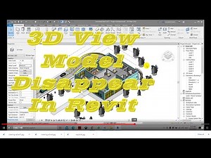 3D View Model Disappear In Revit #shortsvideo #shorts #youtubeshorts