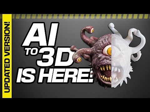 Best Free AI 3D Model Generator! 🚀 Convert 2D To 3D For Printing
