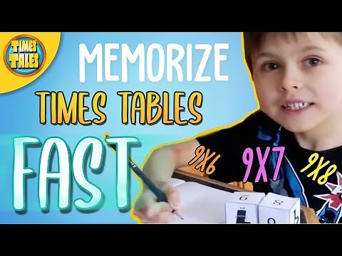How To Memorize Multiplication Tables FAST