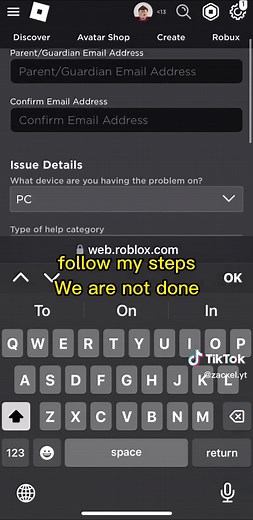 How to get your account back in Roblox