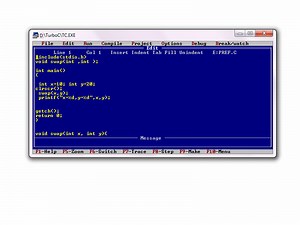 How to Start Learning C Programming in Turbo C   IDE: 13 Steps